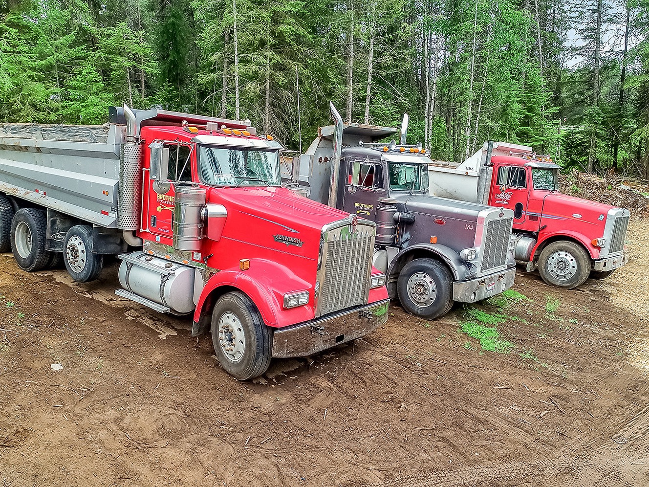 Brothers Excavation Sandpoint Dump Trucks
